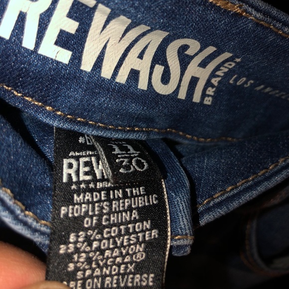 Rewash Skinny Ripped Jeans - Picture 2 of 3